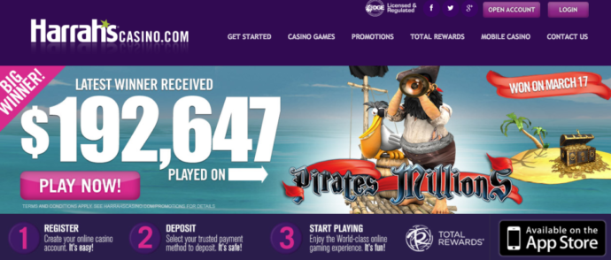 Harrahs Online New Jersey